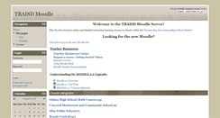 Desktop Screenshot of moodle.tbaisd.org